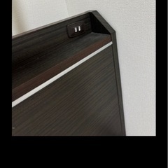 コンセント付き　シングルベットの画像
