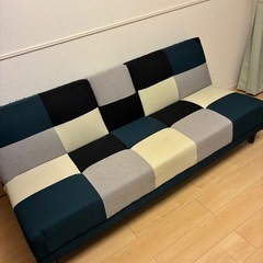 3人掛けソファーベッドの画像