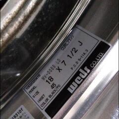 225/45R18タイヤホイールセット　wedsマーベリック005S　の画像