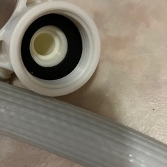 新品洗濯機未使用給水ホースとニップルの画像