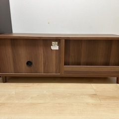 
テレビボード 120cm幅 ダークブラウンの画像
