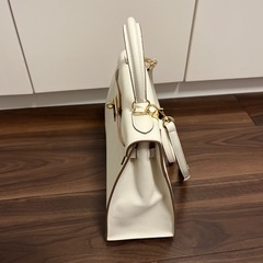 ケリー風ハンドルバッグショルダーバッグレザーの画像