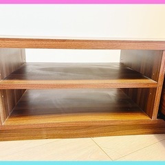 幅150cm テレビボード ローボード収納付き【美品・引き出し付き】の画像