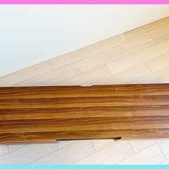幅150cm テレビボード ローボード収納付き【美品・引き出し付き】の画像