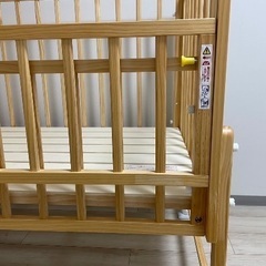 美品】大和屋 yamatoya ベビーベッド kihon キホン