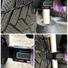 🌈扁平195/50R16🌈ダンロップ（WM03）ウィンターマックス03🌈日本製スタッドレス4本セット🌈の画像