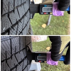🌈扁平195/50R16🌈ダンロップ（WM03）ウィンターマックス03🌈日本製スタッドレス4本セット🌈の画像