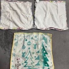 決定 貰ってください！使用済みハンドタオル3枚セットの画像