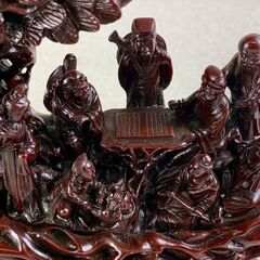詳細不明　置物　8人居る七福神？　御自身で画像で全てを判断して下さいの画像