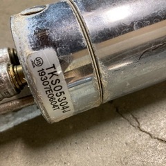 中古　TOTO キッチン水栓の画像