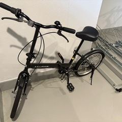 折りたたみ自転車の画像