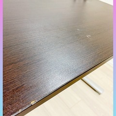 幅120cm デスク＋デスクライトセット【中古・動作確認済み】の画像