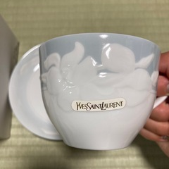 YSL　イブサンローラン　Yves Saint Laurent ティーカップ　ソーサー　の画像
