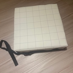 美品　子供用 高さ調整クッション 3段式（抗菌・防臭・防水・はっ水・ベルト付き）の画像