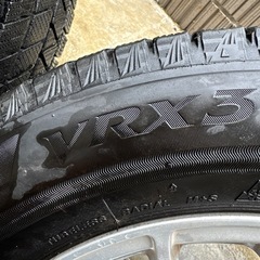 ブリヂストンVRX3 スタッドレスタイヤ（ホイール付）4本セットの画像