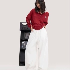 新品 白いパンツの画像