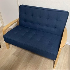 2人用布張りソファ ルッキ2KDの画像