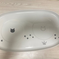 猫壱(necoichi)ハッピーダイニング 猫用　ボウルとトレーセット の画像
