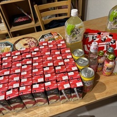 ジュース&カップ麺