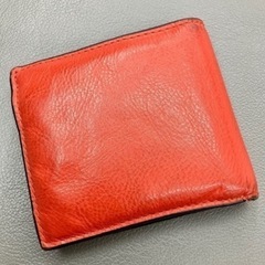🌟coach🌟　コーチ　二つ折り財布👛　お洒落な🍊オレンジ色🍊の画像