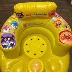 アンパンマン　おふろでもおへやでも使えるやわらかチェアーの画像