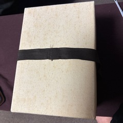 布製収納ボックスベージュの画像