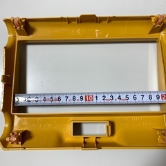 【美品】初代ハスラー HUSTLER 200mm 2DINワイド対応 カーナビパネル MR31S MR41S オーディオパネル センターガーニッシュ 73821-65P2-QEPの画像