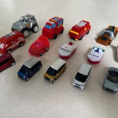 ミニカーいろいろ50台以上の画像