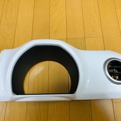 【美品】 初代ハスラー 白色パネル ９点セット 着替 DBA-MR31S DAA-MR41S オーディオパネル センターガーニッシュ メーターフード インパネの画像