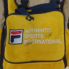 【野外学習】FILA イエローバックパックの画像