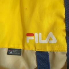 【野外学習】FILA イエローバックパックの画像