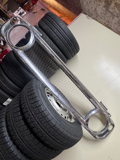 希少スズキ純正ＯＰ　アルトラパンSSメッキグリル