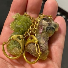 シュナウザー天然石2セットの画像