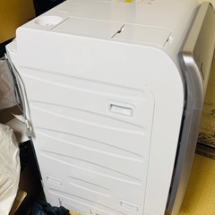 シャープ ドラム式　洗濯乾燥機　ES-X12C-SL 12.0kg/6.0kg 2024年制 洗剤 自動投入の画像