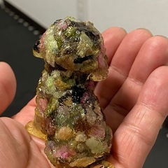プードル天然石の画像