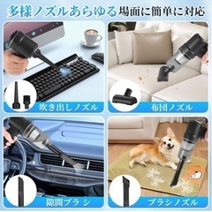 新品　
ハンディ掃除機 25000PA Type-C の画像