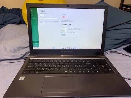 ツクモ ノートパソコン　Windows11正式対応第8世代 SSD+HDD Office搭載