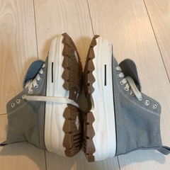 厚底ズック靴の画像