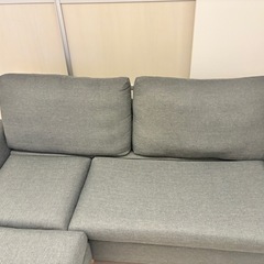 3人がけソファー※オッドマン付きの画像