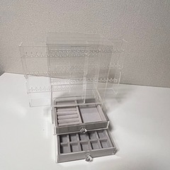 【現地引き取り限定】アクセサリーケース　アクセサリー収納　アクリルケースの画像