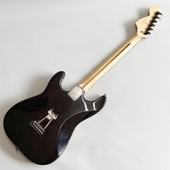 【美品】Squier Stratcaster Standard BLK Sケースの画像