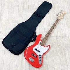 【超美品】Squier Affinity Jazz Bass LRL RCRの画像