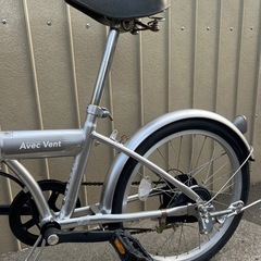 中古Avec Vent 折りたたみ自転車の画像
