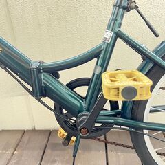 THREE STONE 折りたたみ自転車20インチ シマノ外装6段変速　引取専用◎の画像