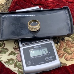 K18 ダイヤモンドリング　7.5g 1.71ct 約14.5号の画像