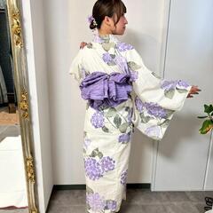 浴衣着付します