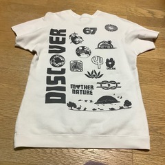 ハリウッド　ランチ　マーケット　半袖　スエット　Tシャツ　トレーナー　生成り　2の画像