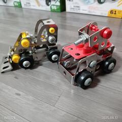 DAISO　メタル3Dパズル　4個の画像