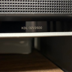 テレビ　SONY BRAVIA KDL-32V2500 ［32インチ］の画像