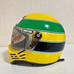 SIMPSON M30 セナ仕様　新品ミラーシールドの画像